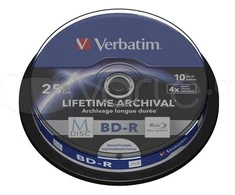 Verbatim M-Disc 4x BD-R 25 GB 10 vnt