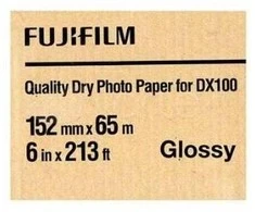 1x2 Fujifilm DL popierius 230 g 152 mm x 65 m blizgus