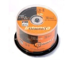 INTENSO 1001125 CD-R Intenso [ torto dėžutė 50 | 700 MB | 52x ]