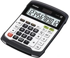 Stalinis skaičiuotuvas CASIO WD-320MT, 144,5 x 194,5 x 35,6 mm, plaunama klaviatūra