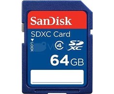 Atminties kortelė SanDisk SDXC 64GB