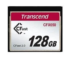 Atminties kortelė TRANSCEND CFX650 CFast 2.0 128GB kortelė R510MB/s MLC