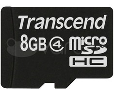 Atminties kortelė Transcend Micro SDHC 8GB 4 klasė