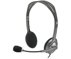 Universalios ausinės Logitech H111, su mikrofonu, 3,5mm jungtis