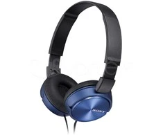Laidinės ausinės Sony MDR-ZX310AP, juodos/mėlynos spalvos