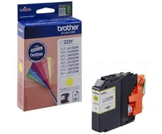 Brother Brolis LC-223Y | Rašalo kasetė | Geltona