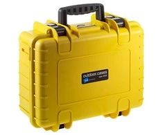 B&amp;W Outdoor Cases Type 4000 Żółta su pianką