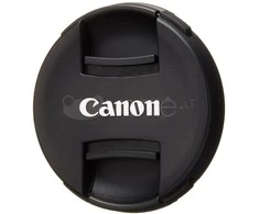 Objektyvas Canon E-52II objektyvo dangtelis Juoda