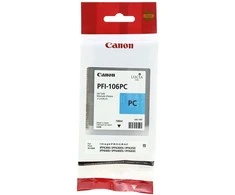Canon PFI-106 PC rašalo nuotrauka žalsvai mėlyna