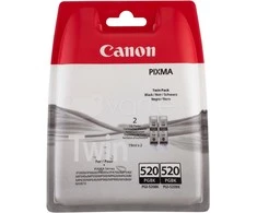 Canon PGI-520Bk rašalo kasetė 2vnt, juodas