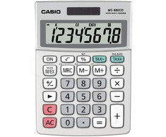 Casio MS-88ECO skaičiuotuvas Desktopas Skaičiuotuvo ekranas