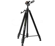 Stovas - Cullmann Primax 390 3-jų krypčių galva, rankinis stulpas, juodas