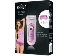 Skustuvas Braun Silk-épil LS5100, rožinis