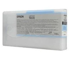 Šviesiai žalsvai mėlynos spalvos EPSON rašalas T6535, skirtas Stylus Pro 4900