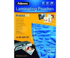 Fellowes A4 blizgus 175 mikronų laminavimo maišelis - 100 pak