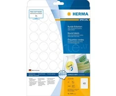 HERMA 4387 etiketė spausdinimui Balta Lipni spausdintuvo etiketė