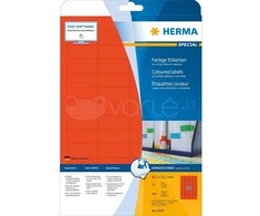 HERMA 4367 etiketė spausdinimui Raudona Lipni spausdintuvo etiketė