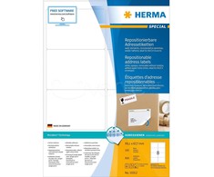 HERMA 10312 ženklinimo etiketė Balta