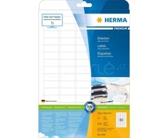 HERMA 4336 etiketė spausdinimui Balta Lipni spausdintuvo etiketė