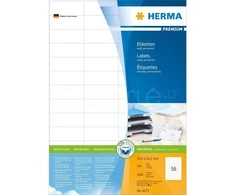 HERMA 4273 etiketė spausdinimui Balta Lipni spausdintuvo etiketė