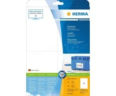 HERMA 5063 etiketė spausdinimui Balta Lipni spausdintuvo etiketė