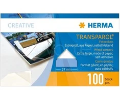 Nuotraukų rėmelis HERMA 1302 lipni etiketė Balta Keičiama 100 vnt