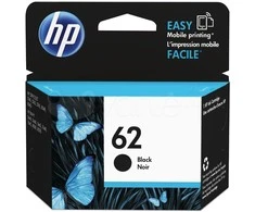 Hewlett Packard (HP) HP C2P04AE rašalo kasetė juoda Nr.62