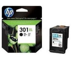 Hewlett Packard (HP) HP 301XL didelės talpos juodo rašalo kasetė, 480 puslapių, skirta HP Deskjet 1000, 1050, 2050, 3000, 3050