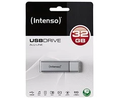 INTENSO 3521482 PENDRIVE INTENSO 32GB ALU LINE Sidabrinis USB 2.0