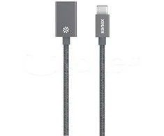 Kanex USB-C į USB3.0 adapteris – DuraBraid™ – Kosminė pilka – 8,25 colio / 21 cm
