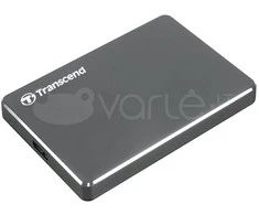 Kietasis diskas TRANSCEND StoreJet C3N - disque dur externe ultra slim- 1 To - USB 3.0