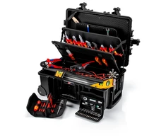 Įrankių dėžė KNIPEX Robust45 Move Electric, 45 L