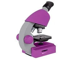 Mikroskopas Bresser Junior 40-640x - violetinis