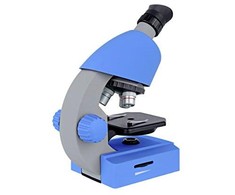 Mikroskopas Bresser Junior 40-640x - mėlynas