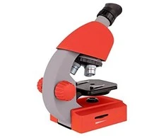Mikroskopas Bresser Junior 40-640x - raudonas