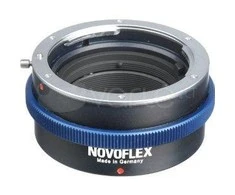 „Novoflex“ adapteris „Nikon F“ objektyvas prie MFT fotoaparato