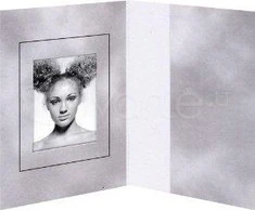 Nuotraukų rėmelis 1x100 Daiber Folders Passport Photo, pilka, 31x42 mm