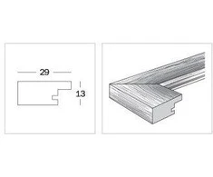Nuotraukų rėmelis walther design HO040C Home 30x40cm medinis, rusvas