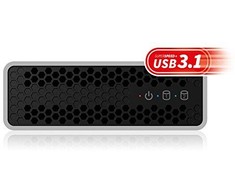 Icy Box „Raidsonic“ išorinė RAID sistema SSD ir HDD diskams IB-RD2253-U31, 2 x 2,5 colio SATA I/II/III, 2,5 colio, 1 x USB 3.1 (2 kartos) B tipo su UASP palaikymu