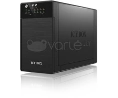 Raidsonic | ICY BOX | Išorinė dviguba RAID sistema, skirta 3,5" SATA I/II/III HDD su USB 3.0 ir eSATA | SATA | USB 3.0 | 3,5"