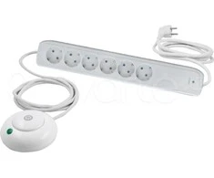 REV Multiple Socket Outlet 6 kartus 1,5m su kojiniu jungikliu