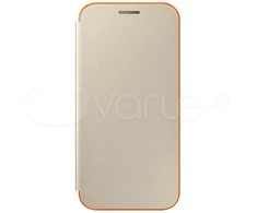 Dėklas Atverčiamas dangtelis Neoninis, skirtas Samsung Galaxy A3 A320 (auksinis)