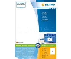 HERMA 4631 lipni etiketė Balta Stačiakampis Ilgalaikis 200 vnt