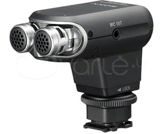 Sony ECM-XYST1M Skaitmeninės kameros mikrofonas Juoda