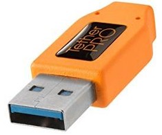USB kabelis - Tether Tools Pro USB 2.0 Mini-B 4.6m
