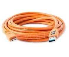 Tether Tools TetherPro USB 3.0 A/Micro B 4,6m oranžinis