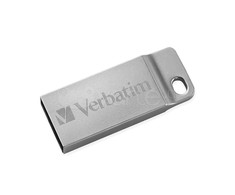 Verbatim Pendrive 64GB USB-A 2.0 Metal Executive sidabro spalvos 98750