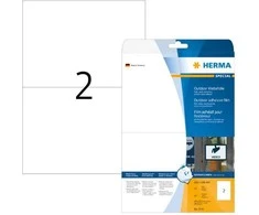 HERMA 9535 etiketė spausdinimui Balta Lipni spausdintuvo etiketė