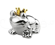 Zilverstad Savings Box Frog King sidabrinė, atspari nešvarumui 6144261