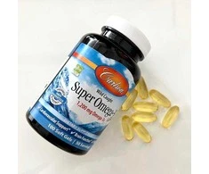 Carlson Lab SUPER OMEGA-3 - norvegiški žuvų taukai su Omega-3, didelė koncentracija, 100+30 kapsulių
